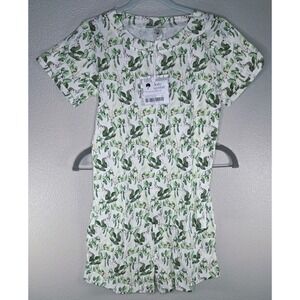 Kate Quinn 2PC Set 8Y Sweet Pea Floral Organic Cotton Shirt Shorts NWT